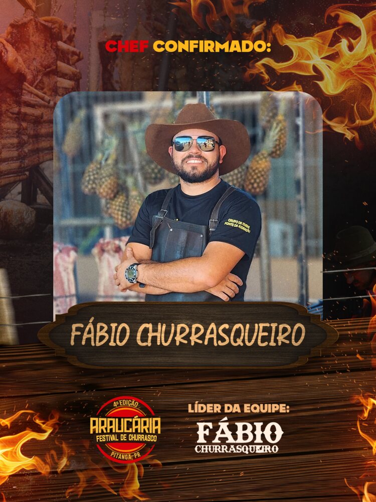 Chef Fábio Churrasqueiro