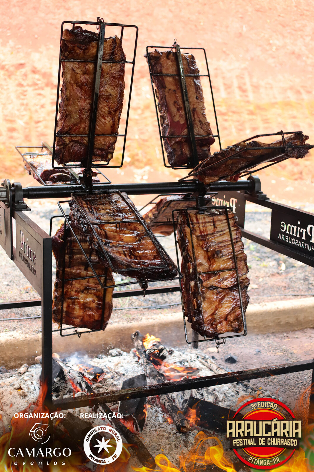 Churrasco na estação open food